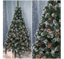 Ёлка искусственная Элитная 2.2м с шишками