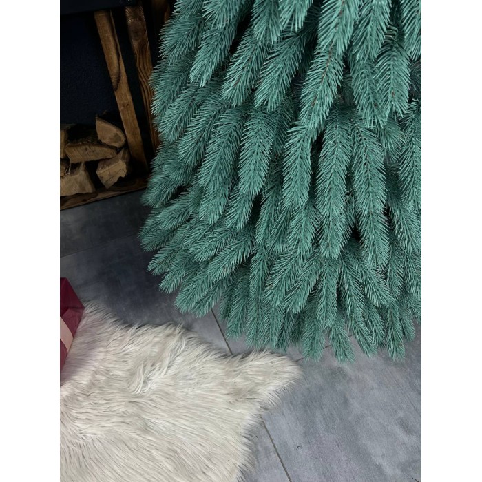 Литая искусственная ёлка Буковельская голубая 150 см