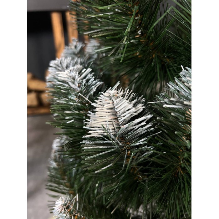 Штучна ялинка ПВХ Королева засніжена 100 см