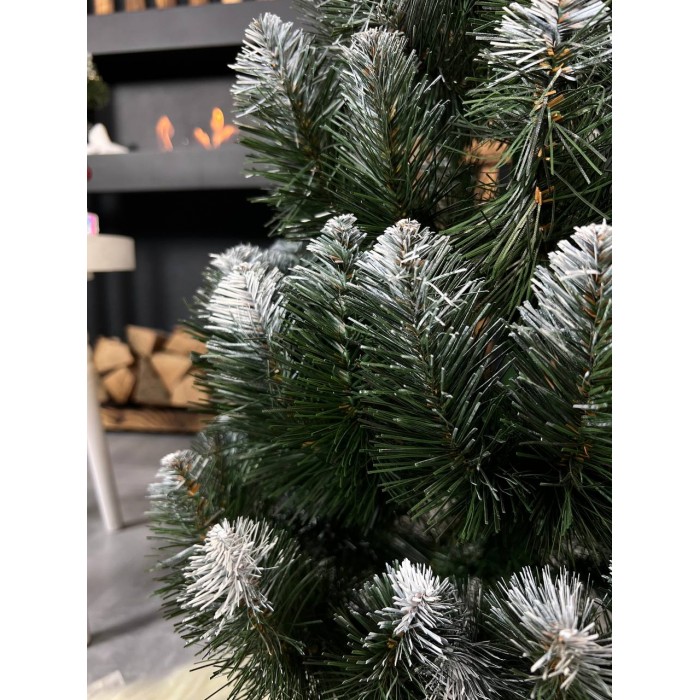 Штучна ялинка ПВХ Королева засніжена 100 см