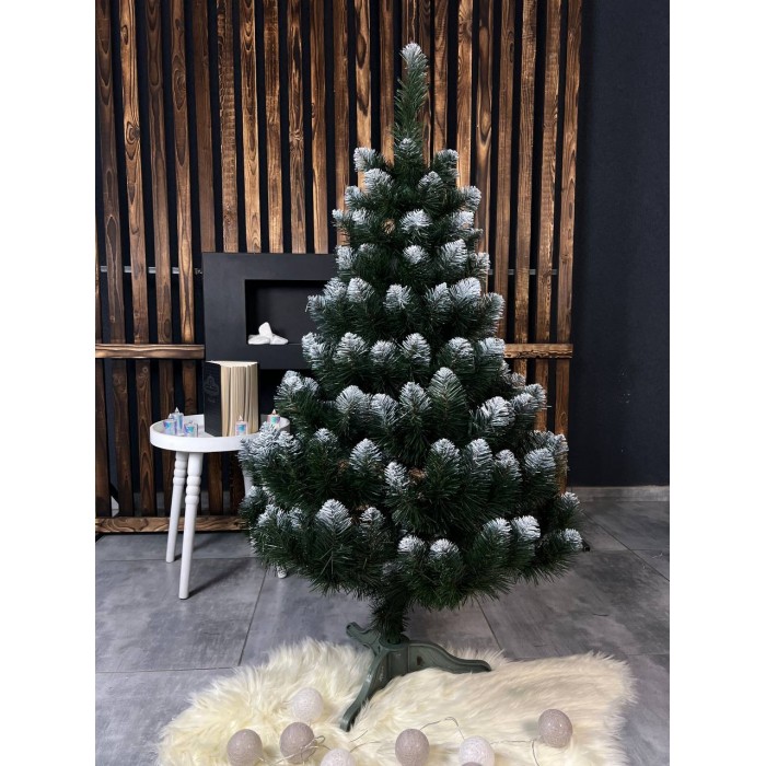 Штучна ялинка ПВХ Королева засніжена 100 см